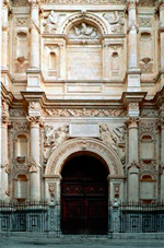Portada del Pedrón (Catedral de Granada)